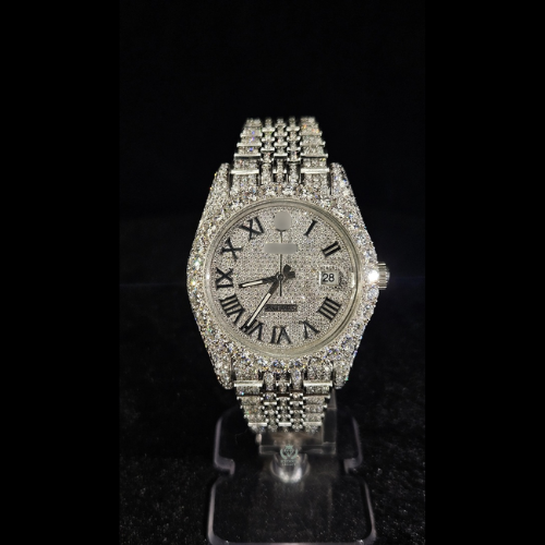 Moissanite Watch - front view