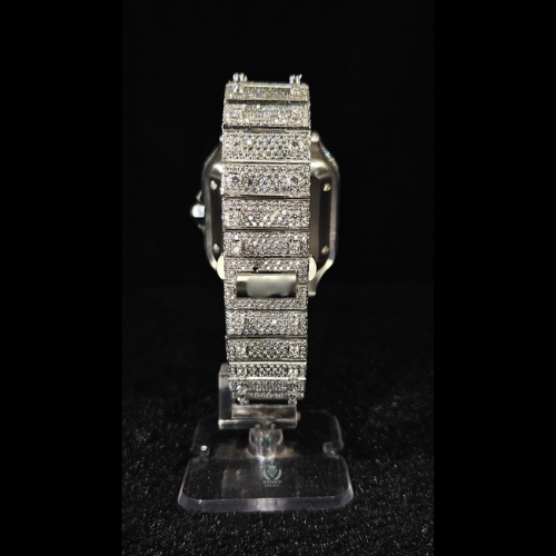 Moissanite Watch - back view