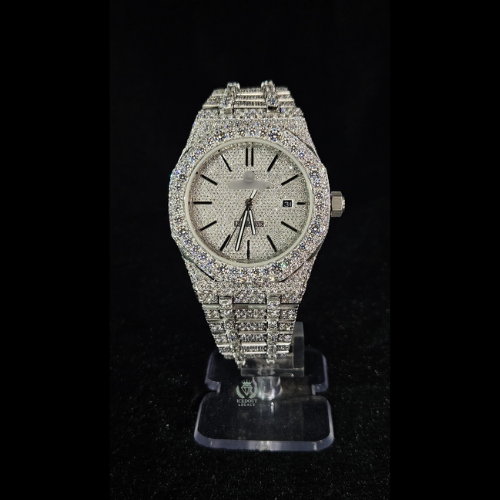 Moissanite Watch - front view