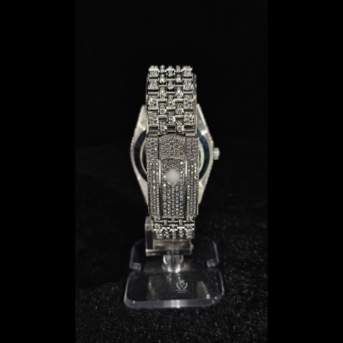 Moissanite Watch - back view